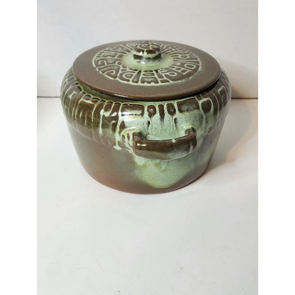 Frankoma 7w Lidded Casserole 2qt Pot Discontinued 6